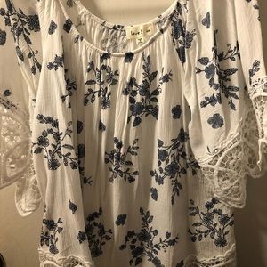 Off the shoulder shirt